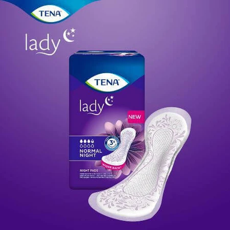 TENA Lady Protect+ Normal Night анатомічні підгузки, 10 шт.: ціни та характеристики