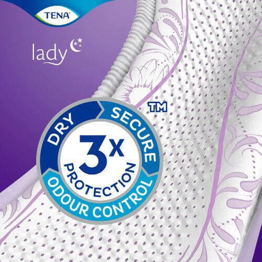 TENA Lady Protect+ Normal Night анатомічні підгузки, 10 шт.: ціни та характеристики