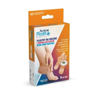 ACTIVE PLAST Пластир від натоптишів з саліциловою кислотою, 6шт