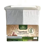 Накидка на пеленальний столик BabyMatex BAMBOO 50x70/80 біло-сіра, 2 шт.: ціни та характеристики