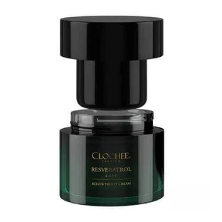 CLOCHEE Resveratrol care Восстанавливающий ночной крем REFILL, баночка для повторного наполнения, 50 мл