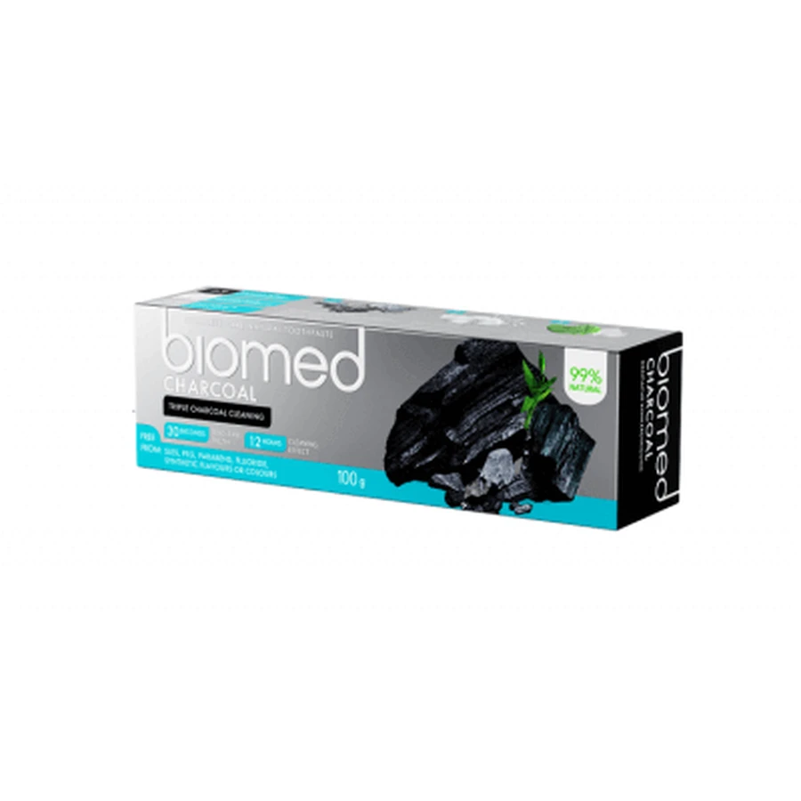 Зубная паста с древесным углем Biomed, 100 г: цены и характеристики