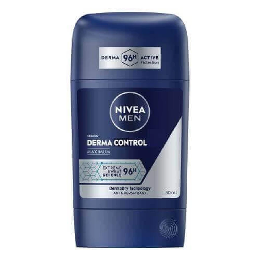 Nivea Men Derma Control Антиперспірант-стік для чоловіків, 50 мл: ціни та характеристики