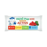 Denti-Pop Pupil Active льодяник без цукру зі смаком полуниці, 1 шт.