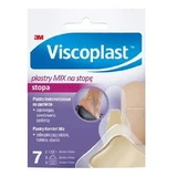 Пластир для ніг VISCOPLAST Mix, 7 шт.