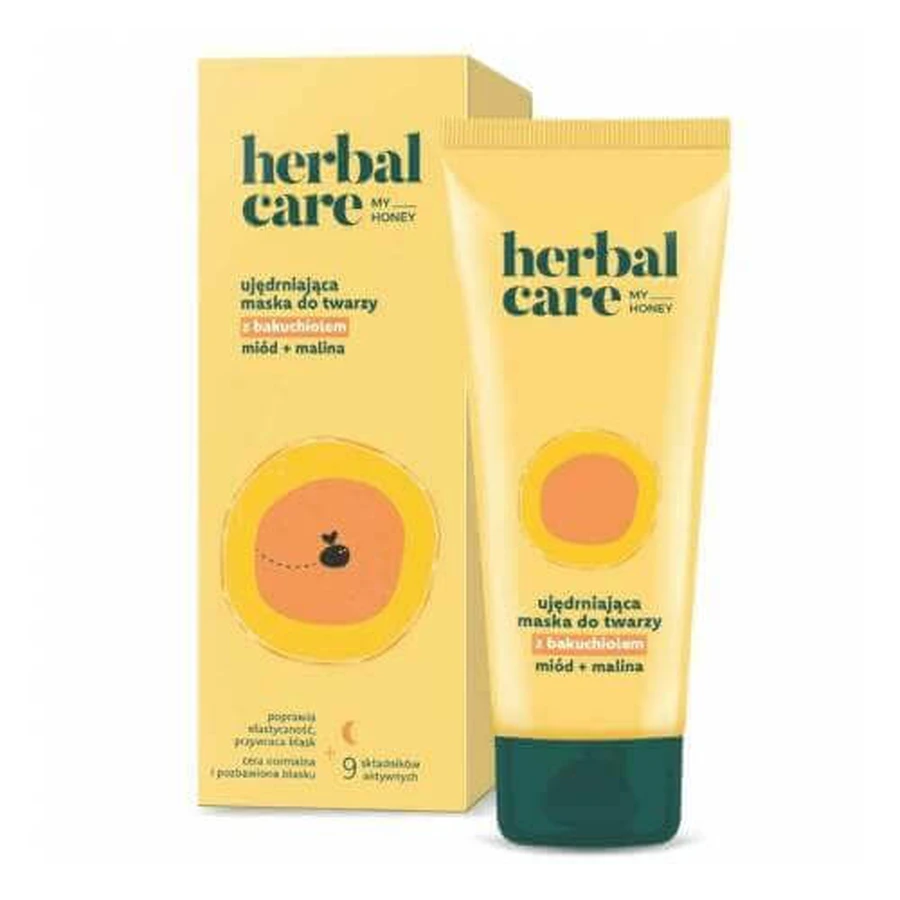 FARMONA HERBAL CARE Моя медова зміцнююча маска для обличчя з бахусом, 50 мл: ціни та характеристики