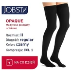 Длинные компрессионные чулки JOBST OPAQUE CCL1 черного цвета, размер 2 ZP: цены и характеристики