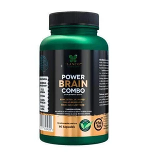 Lanco Nutritions Power Brain Combo, 60 капсул