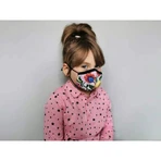 Детская защитная маска для детей łowickie patterns-white +1 фильтр 4-7 лет: цены и характеристики