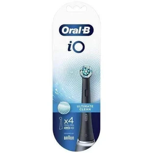 Насадки для зубних щіток ORAL-B Ultimat Clean iO чорні, 4 шт.