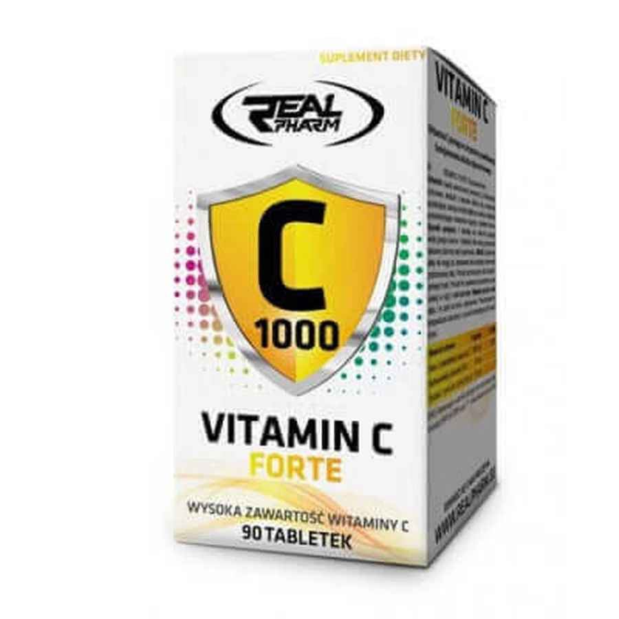 Real Pharm Vitamin C Forte - 90 табл.: ціни та характеристики
