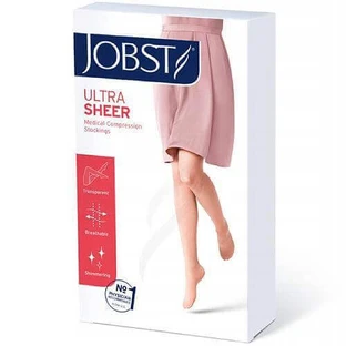 JOBST ULTRASHEER короткі компресійні панчохи CCL2 натуральні, розмір 6 ZP SHORT ДАТА 31.12.2025