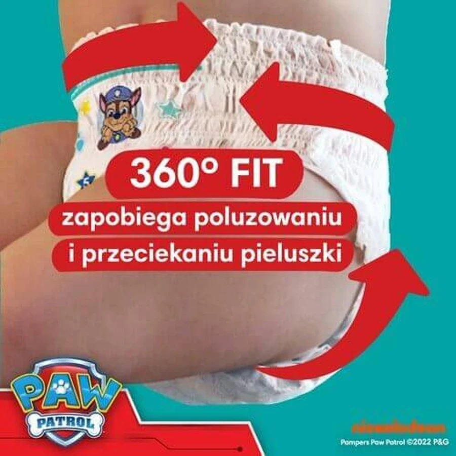 Подгузники Pampers Baby Dry Pants размер 5 Psi Patrol, 66шт: цены и характеристики