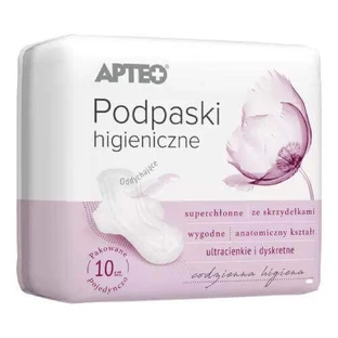 Ультратонкі гігієнічні рушники APTEO, 10 шт.
