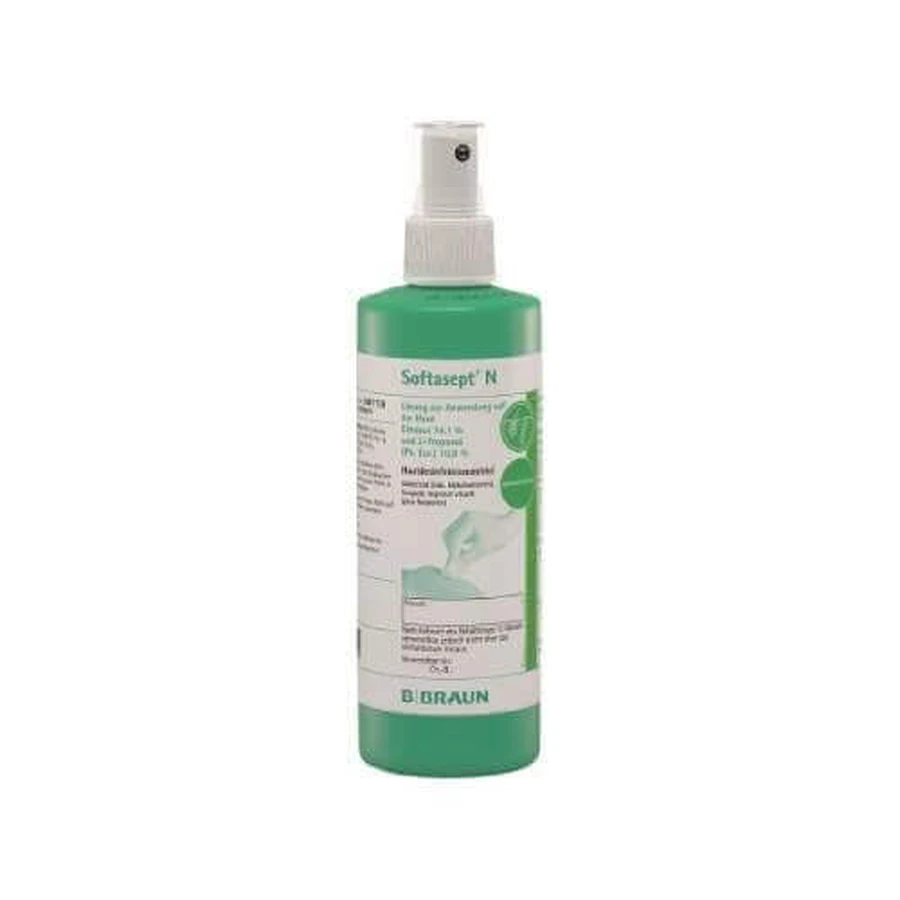 B.BRAUN Softasept N неокрашенный (78,83 г + 10 г)/100 г, раствор для кожи, 250 мл: цены и характеристики