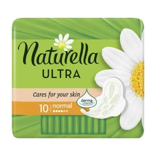 NATURELLA ULTRA Normal Slip с крылышками, 10 шт.