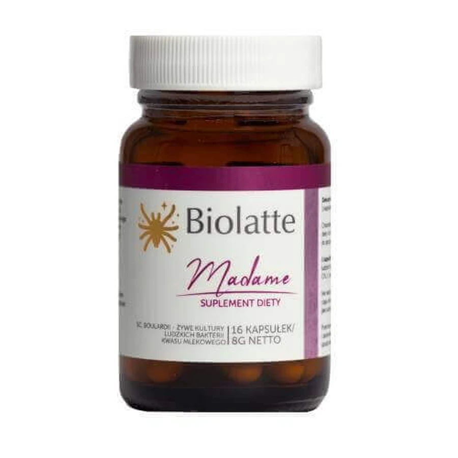 BIOLATTE Madame, 16 капсул: ціни та характеристики