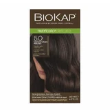 BIOKAP NUTRICOLOR DELICATO 5.0 Светлый натуральный каштан, 140 мл