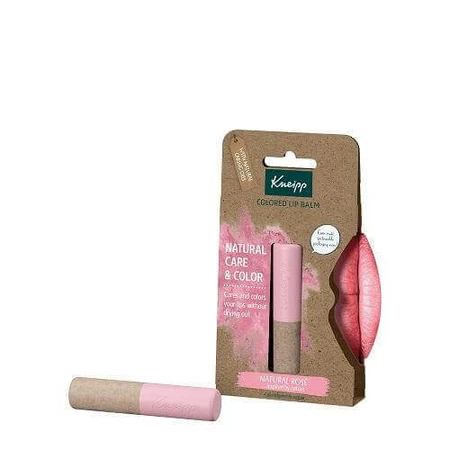 KNEIPP Натуральный бальзам для губ с розой, 3,5 г: цены и характеристики