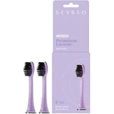 Seysso Color Professional Lavender Сменные насадки для зубной щетки sonic, 2 шт.