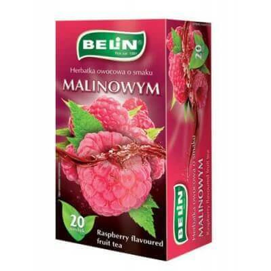Чай BELIN Малина, 20 пакетиков: цены и характеристики