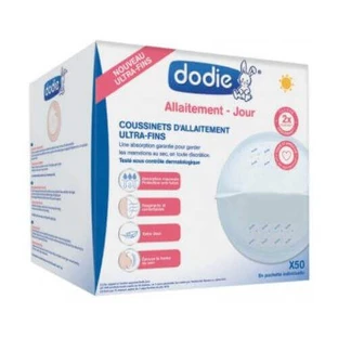 Dodie Тонкие дневные прокладки для бюстгальтера, 50 шт.