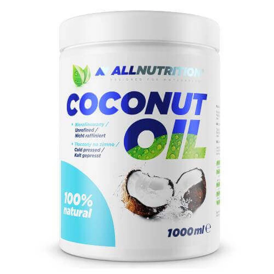 ALLNUTRITION Кокосовое масло нерафинированное -1000 мл: цены и характеристики