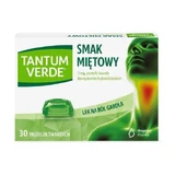 TANTUM VERDE 3 мг со вкусом перечной мяты, 30 пастилок