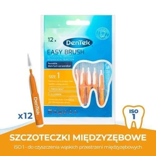 Межзубные щетки DENTEK Easy Brush размер 1, 12 шт.