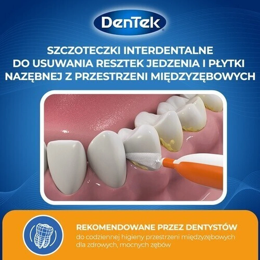 Межзубные щетки DENTEK Easy Brush размер 1, 12 шт.: цены и характеристики