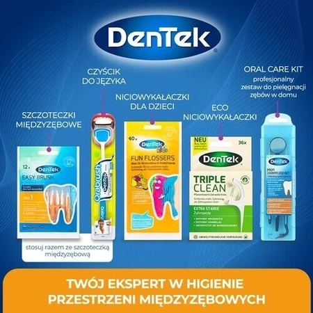 Межзубные щетки DENTEK Easy Brush размер 1, 12 шт.: цены и характеристики