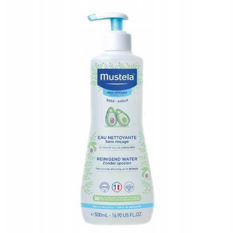MUSTELA Очищувальна вода без ополіскування, 500мл: ціни та характеристики