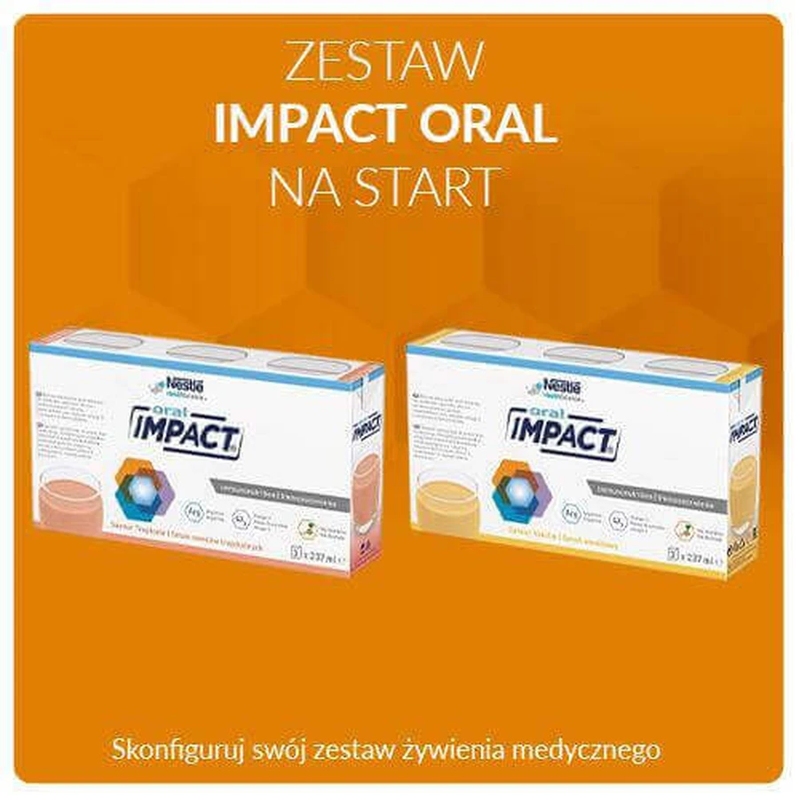 Стартовый набор Impact Oral (6 саше x 237 мл): цены и характеристики