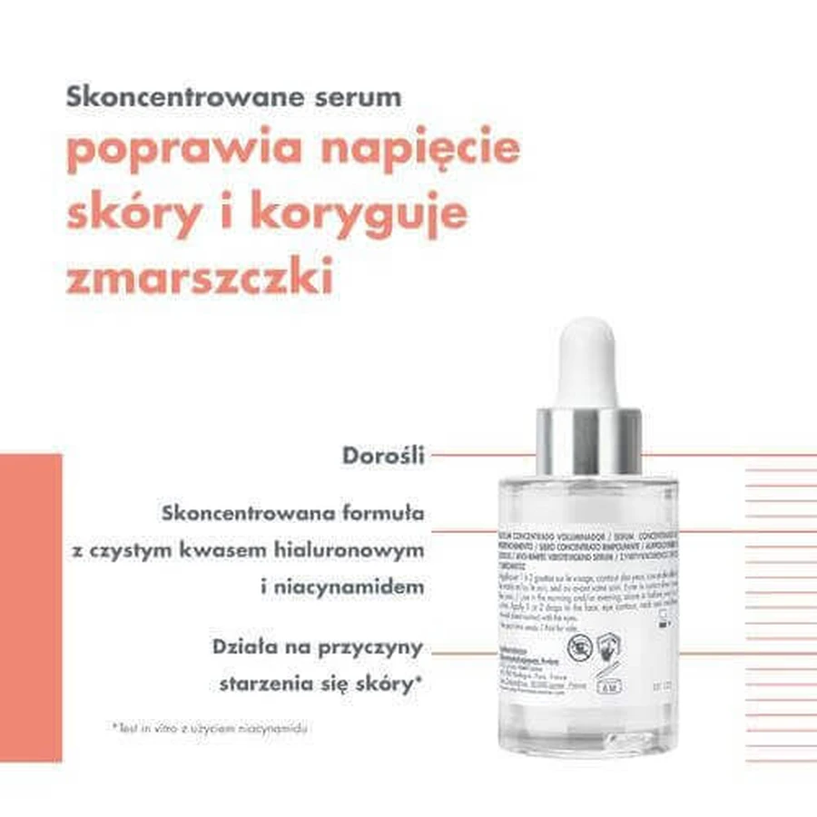 AVENE HYALURON ACTIV B3 Концентрована сироватка для наповнення, 30 мл: ціни та характеристики