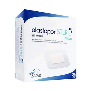 ELASTOPOR Пов'язка з нетканого матеріалу стерильна з поглинаючою подушечкою 8x10см, 30 шт.
