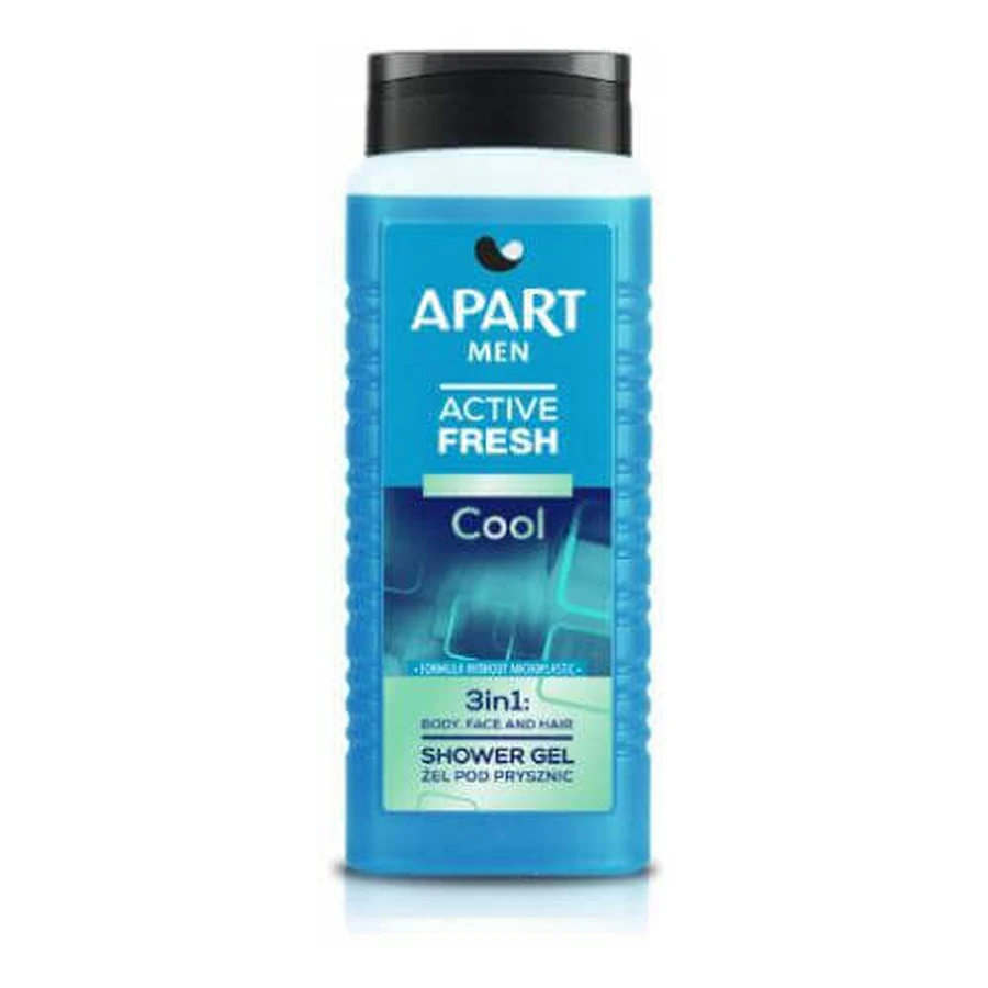 APART Men Active Fresh Cool Гель для душа, 500 мл: цены и характеристики
