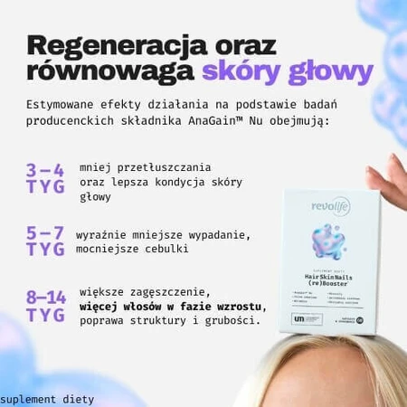 Набір Revolife HairSkinNails (ре)бустер, 2 x 60 капсул: ціни та характеристики
