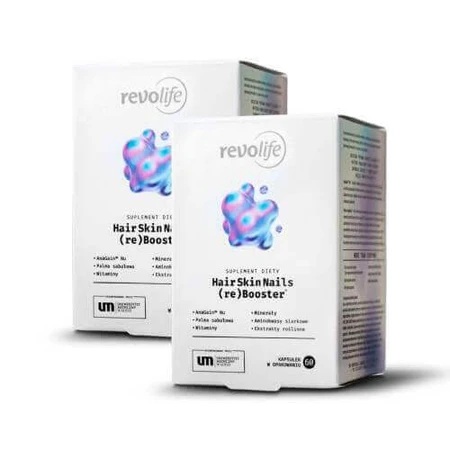 Набір Revolife HairSkinNails (ре)бустер, 2 x 60 капсул: ціни та характеристики