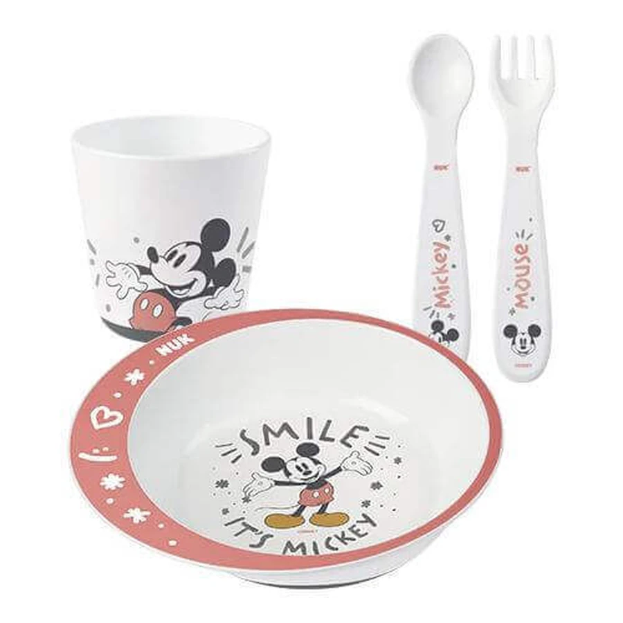 Набор посуды NUK Disney Mickey Mouse: цены и характеристики