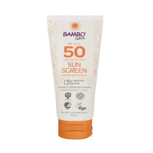BAMBO Nature Сонцезахисний крем SPF 50 неароматизований, 100 мл