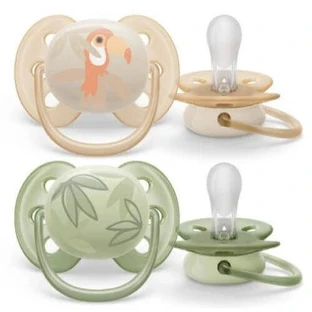 AVENT Ultra Soft Ортодонтическая пустышка 0-6м SCF091/07, 2шт