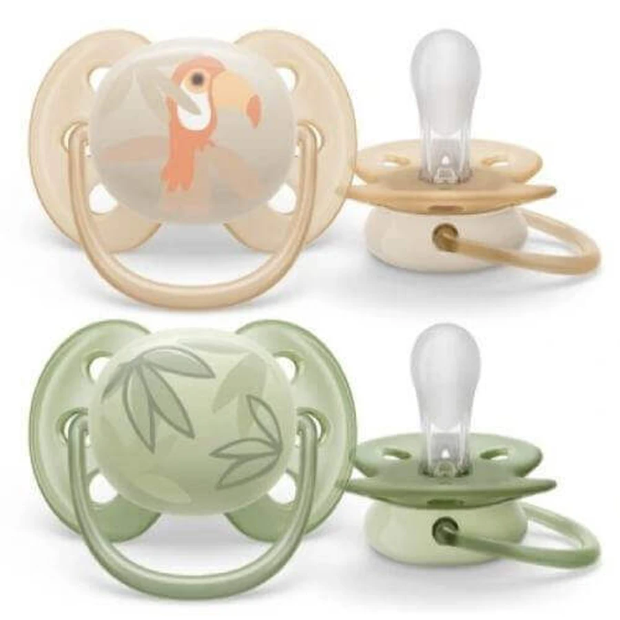 AVENT Ultra Soft Ортодонтическая пустышка 0-6м SCF091/07, 2шт: цены и характеристики