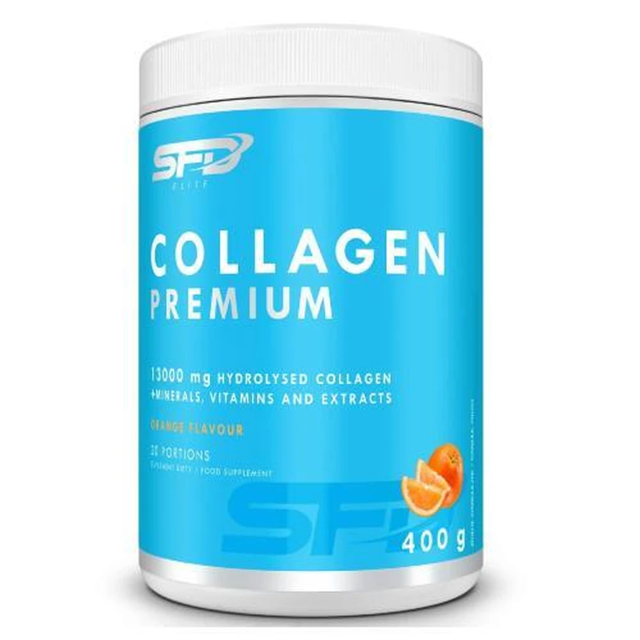 SFD Collagen Premium Коллаген со вкусом апельсина, 800 г: цены и характеристики