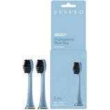 SEYSSO Color Professional Blue Sky Сменные насадки для зубной щетки sonic, 2 шт.