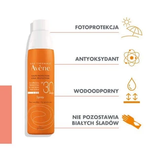 AVENE Спрей для тіла SPF30, 200 мл