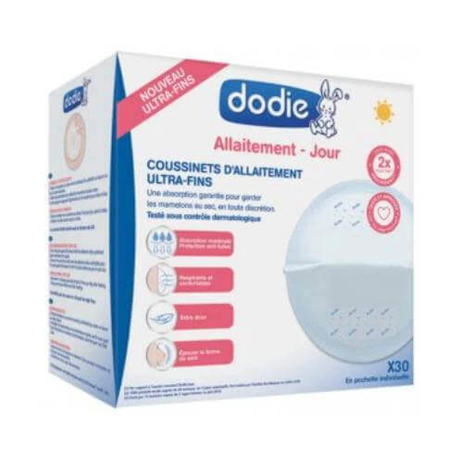 Dodie Тонкие дневные прокладки для бюстгальтера, 30 шт.: цены и характеристики