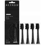 Сменные насадки SEYSSO Carbon Professional для зубной щетки sonic, 4 шт.
