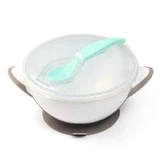 BABYONO Миска для немовлят з присоскою та ложкою 1063/02