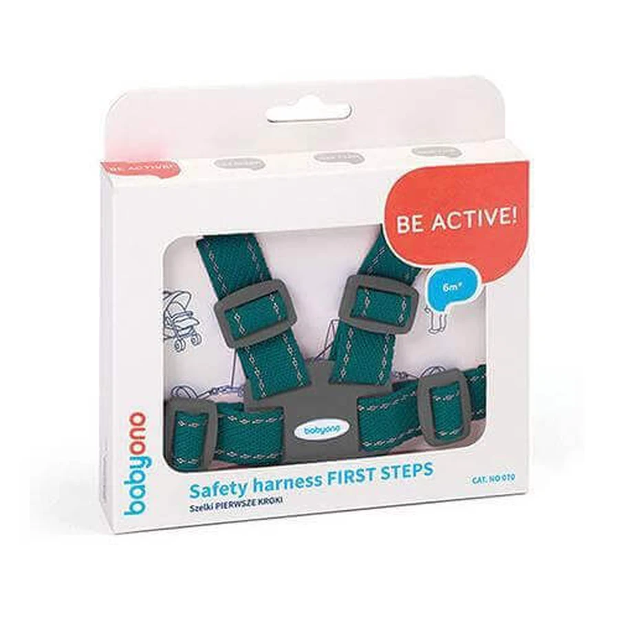 BabyOno Детские ремни безопасности для прогулок и коляски FIRST STEPS 6m+ 070/03 marine: цены и характеристики