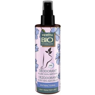 Антибактеріальний дезодорант для ніг VENITA Bio Natural Care, 100 мл